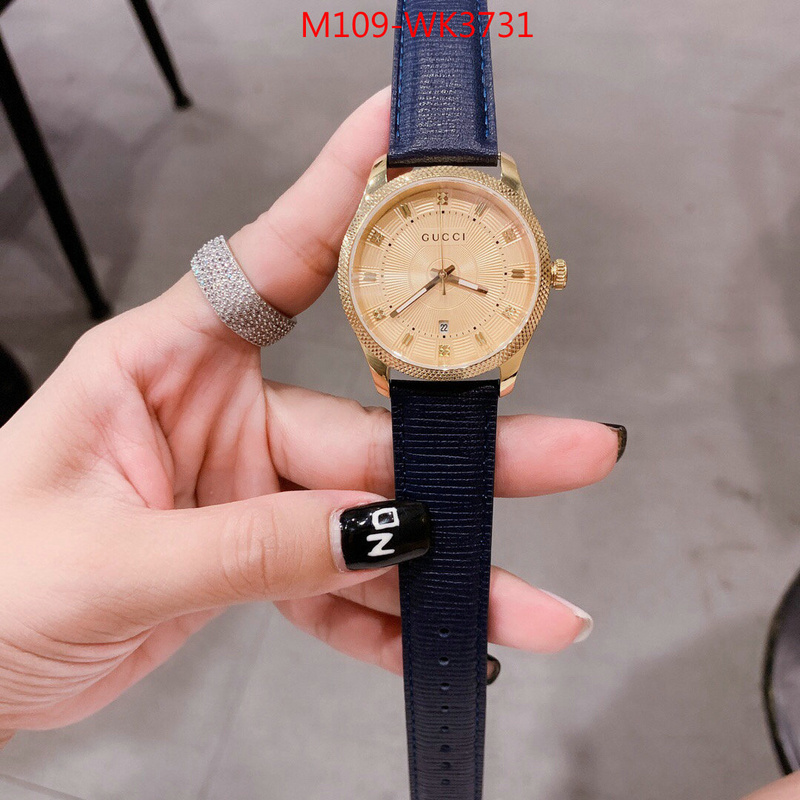 Watch(4A)-Gucci,top designer replica , ID: WK3731,$:109USD