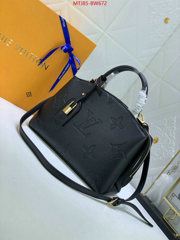 LV Bags(4A)-Handbag Collection-,mirror quality ,ID: BW672,$: 85USD