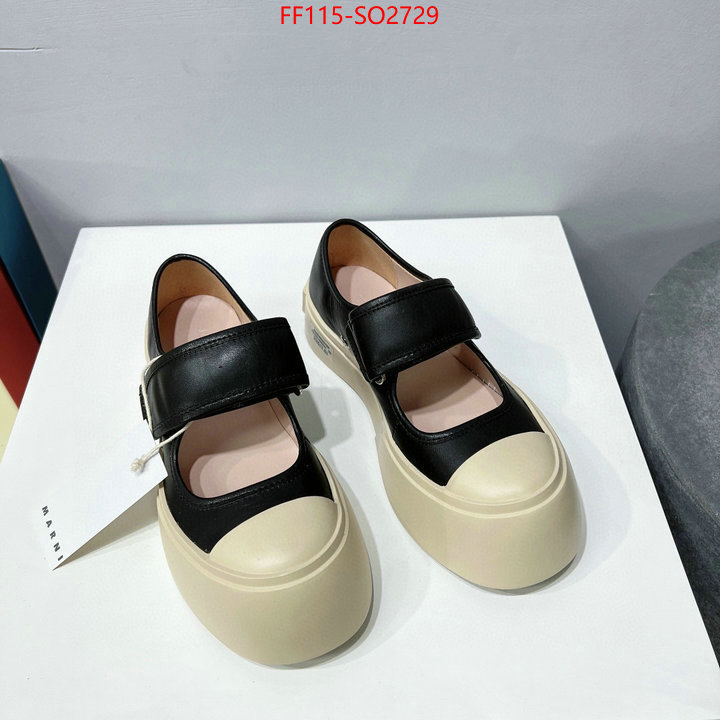 Women Shoes-Marni,top perfect fake , ID: SO2729,$: 115USD