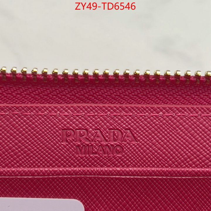 Prada Bags(4A)-Wallet,shop designer ,ID: TD6546,$: 49USD