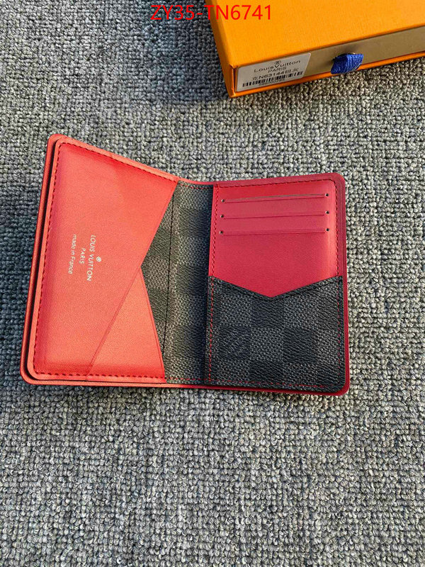 LV Bags(4A)-Wallet,ID: TN6741,$: 35USD