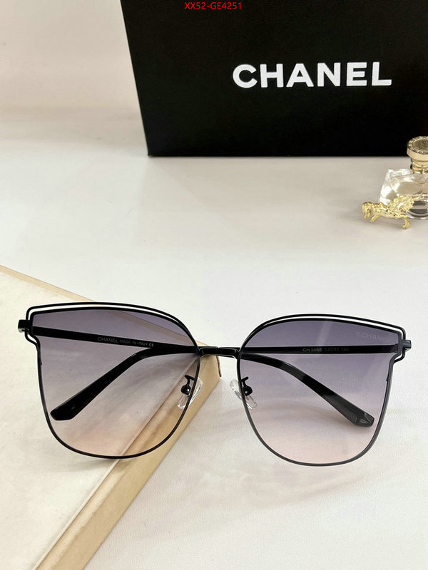 Glasses-Chanel,perfect quality , ID: GE4251,$: 52USD