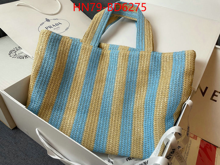 Prada Bags(4A)-Handbag-,designer high replica ,ID: BD6275,$: 79USD