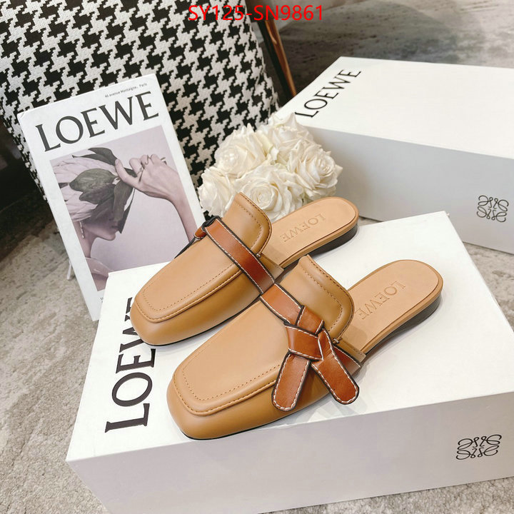 Women Shoes-Loewe,buy cheap , ID: SN9861,$: 125USD