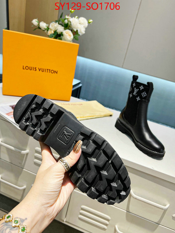 Women Shoes-LV,buy top high quality replica , ID: SO1706,$: 129USD