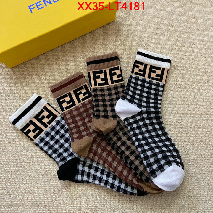 Sock-Fendi,top sale ,where should i buy to receive , ID: LT4181,$: 35USD