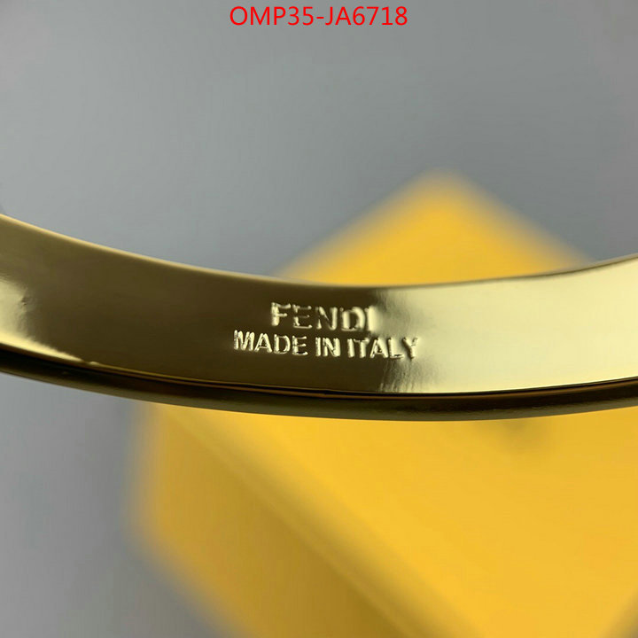 Jewelry-Fendi,the top ultimate knockoff , ID: JA6718,$: 35USD