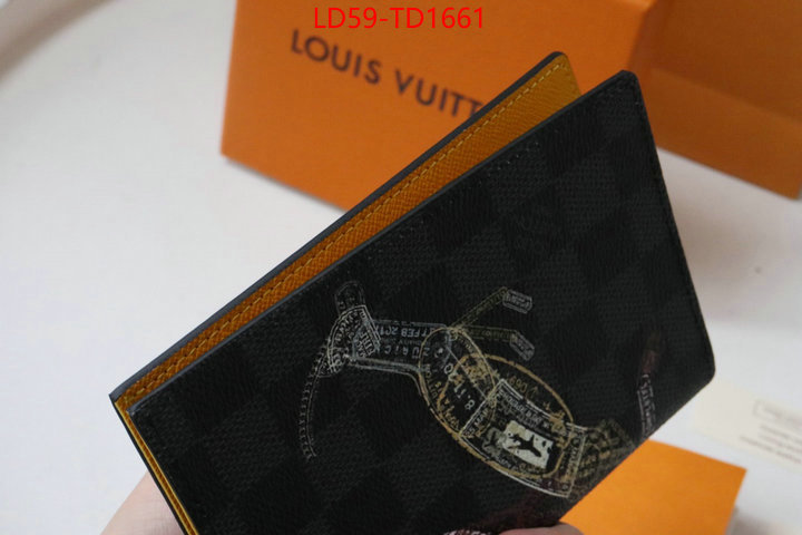 LV Bags(TOP)-Wallet,ID: TD1661,$: 59USD