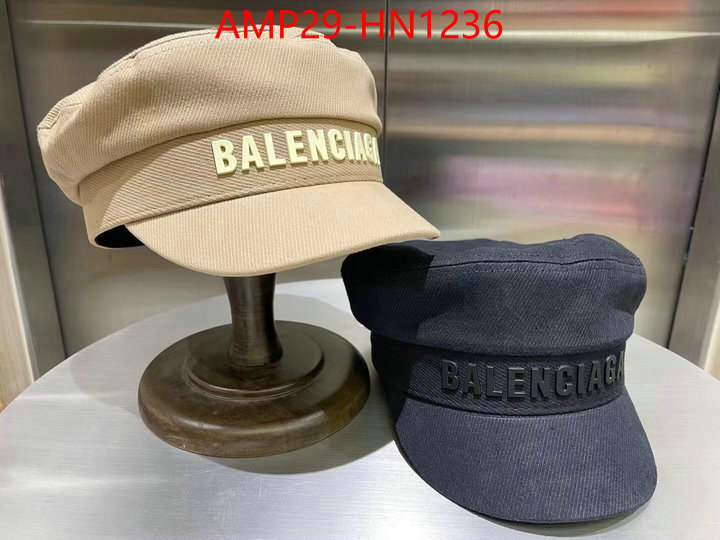 Cap (Hat)-Balenciaga,2023 aaaaa replica 1st copy , ID: HN1236,$: 29USD