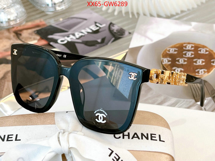 Glasses-Chanel,2023 aaaaa replica customize , ID: GW6289,$: 65USD