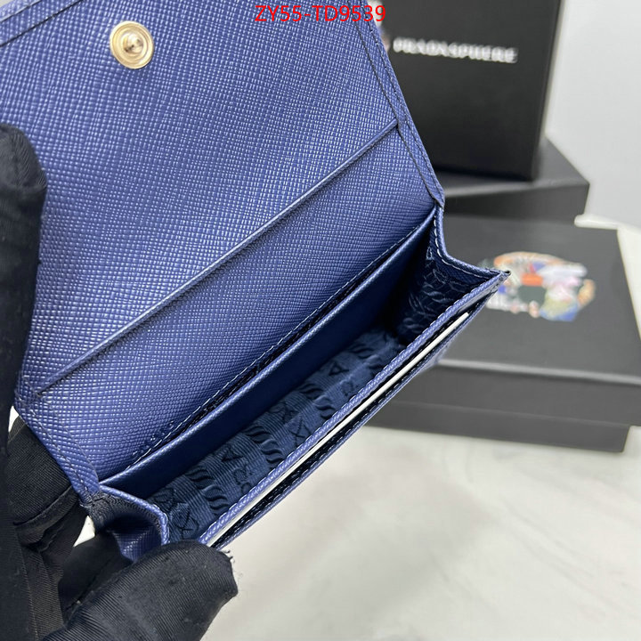 Prada Bags(4A)-Wallet,buy 2023 replica ,ID: TD9539,$: 55USD