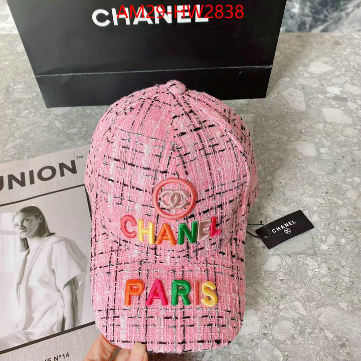 Cap (Hat)-Chanel,fashion , ID: HW2838,$: 29USD