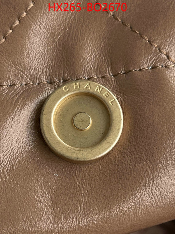 Chanel Bags(TOP)-Handbag-,ID: BO2670,$: 265USD