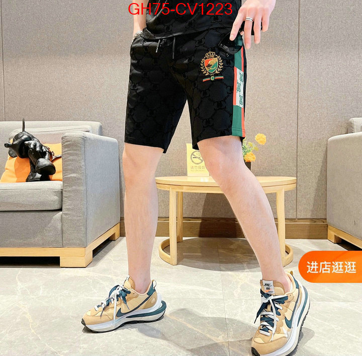 Clothing-Gucci,sale outlet online , ID: CV1223,$: 75USD