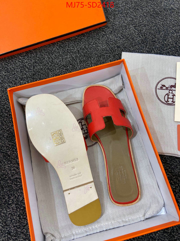 Women Shoes-Hermes,online china , ID: SD2418,$: 75USD