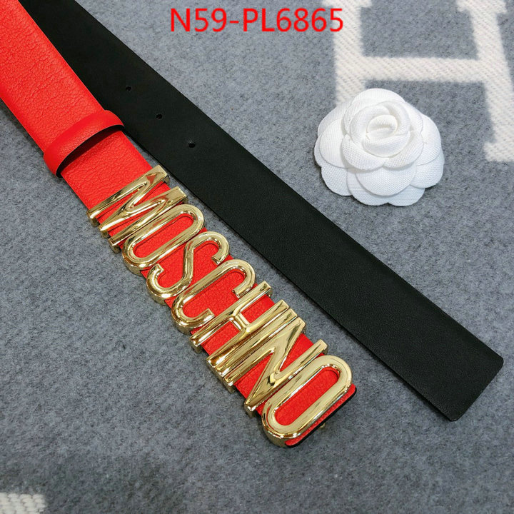 Belts-MOSCHINO,new 2023 , ID: PL6865,$: 59USD