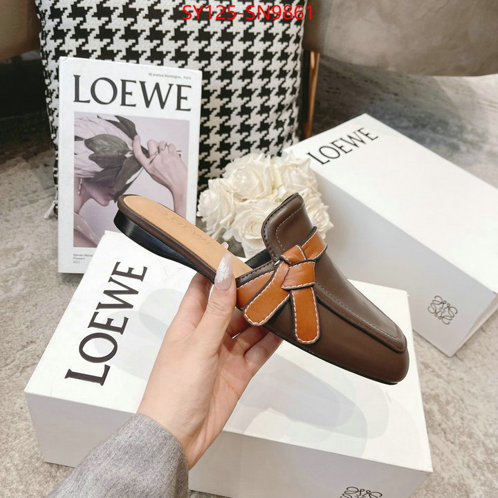 Women Shoes-Loewe,buy cheap , ID: SN9861,$: 125USD