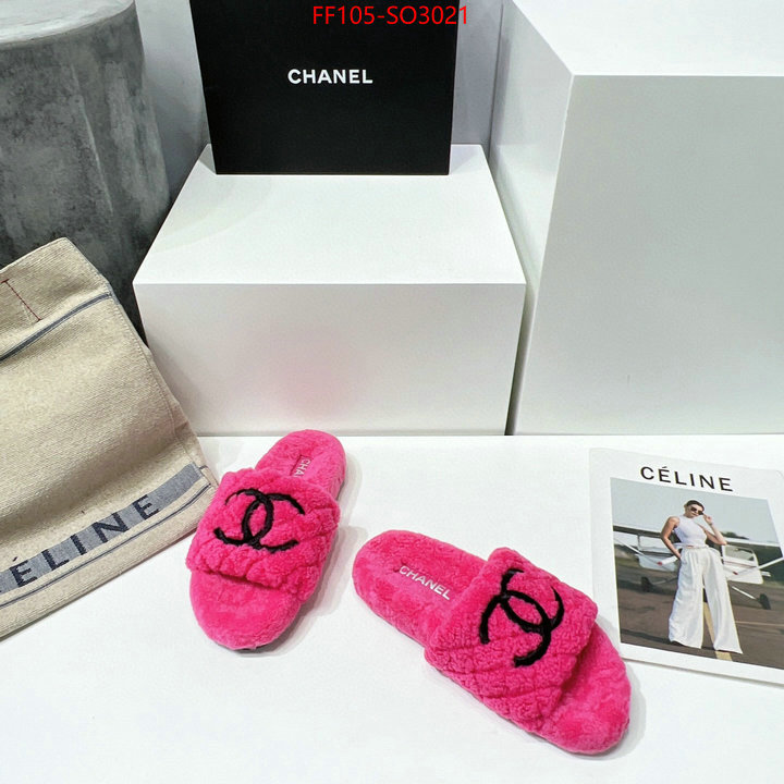 Women Shoes-Chanel,high end designer , ID: SO3021,$: 105USD