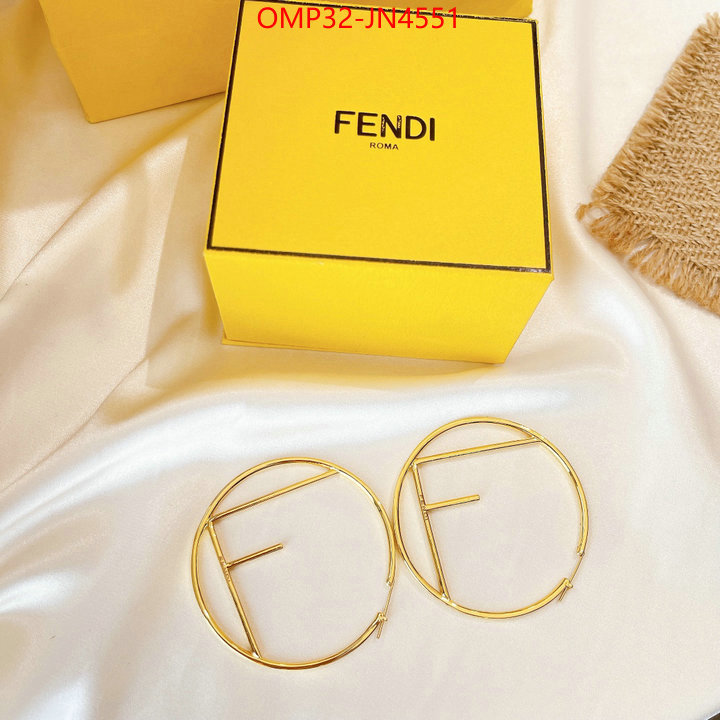 Jewelry-Fendi,what 1:1 replica , ID: JN4551,$: 32USD
