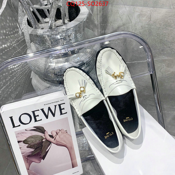 Women Shoes-CELINE,buy cheap replica , ID: SO2637,$: 125USD