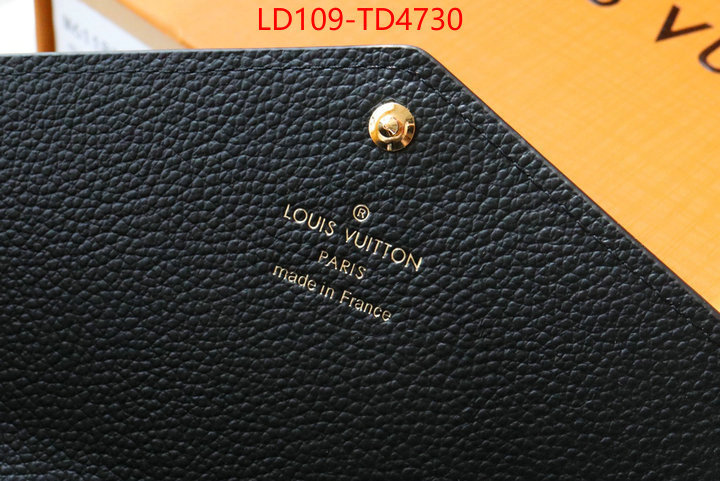 LV Bags(TOP)-Wallet,ID: TD4730,$: 109USD