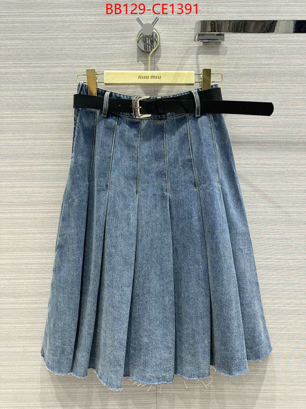 Clothing-MIU MIU,high quality designer replica , ID: CE1391,$: 129USD