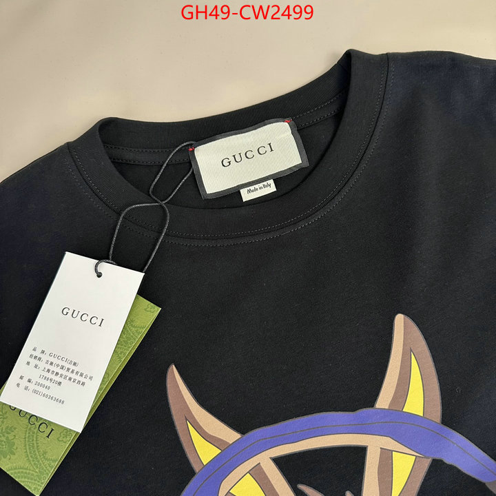 Clothing-Gucci,what are the best replica , ID: CW2499,$: 49USD