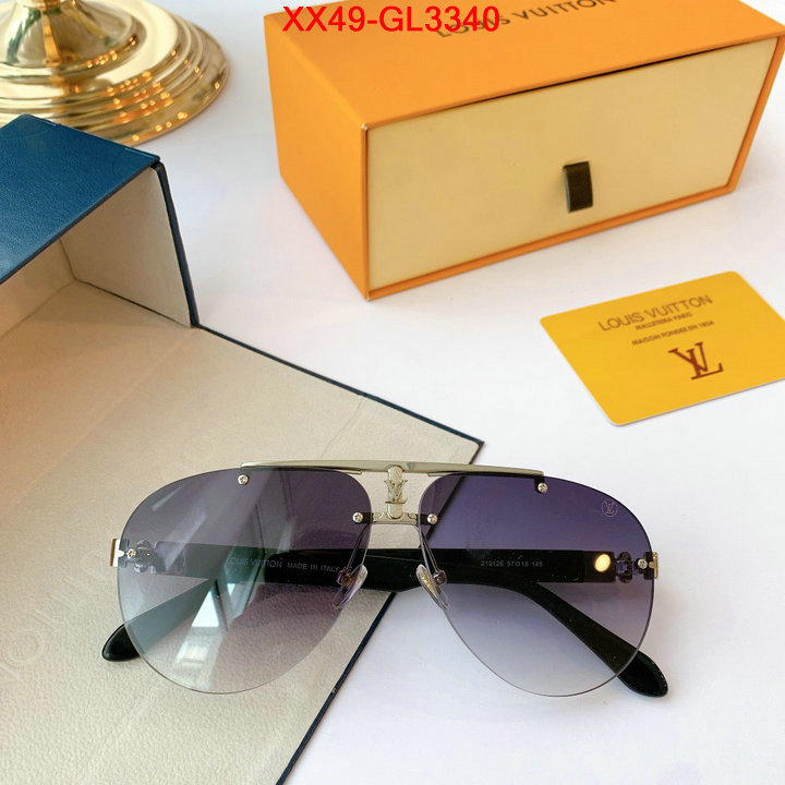 Glasses-LV,high quality 1:1 replica , ID: GL3340,$: 49USD