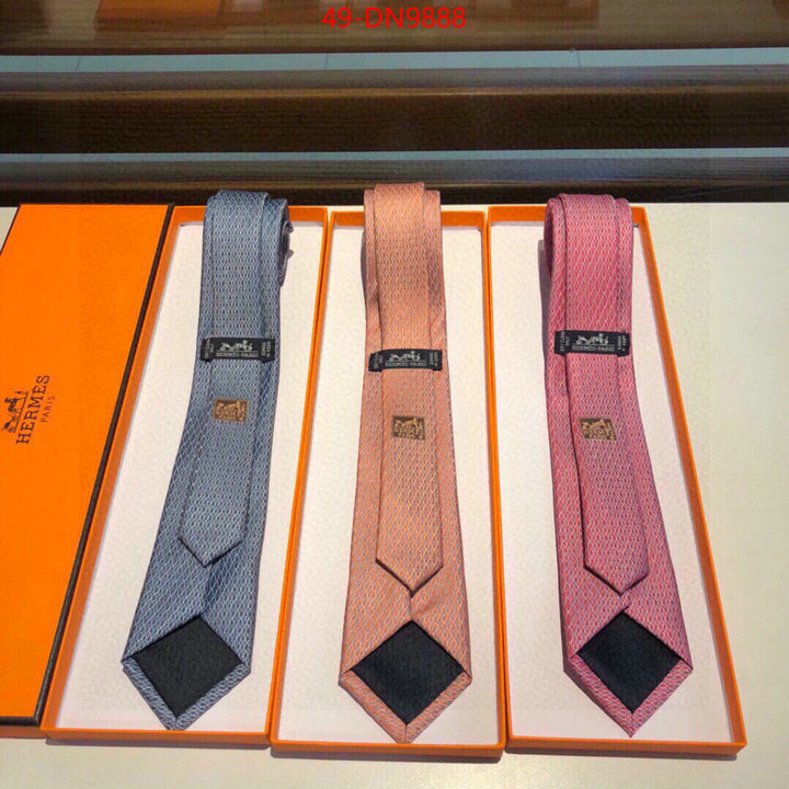 Ties-Hermes,high quality designer replica , ID: DN9888,$: 49USD