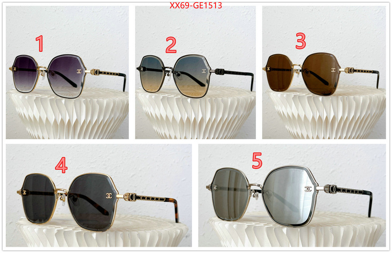 Glasses-Chanel,mirror copy luxury , ID: GE1513,$: 69USD