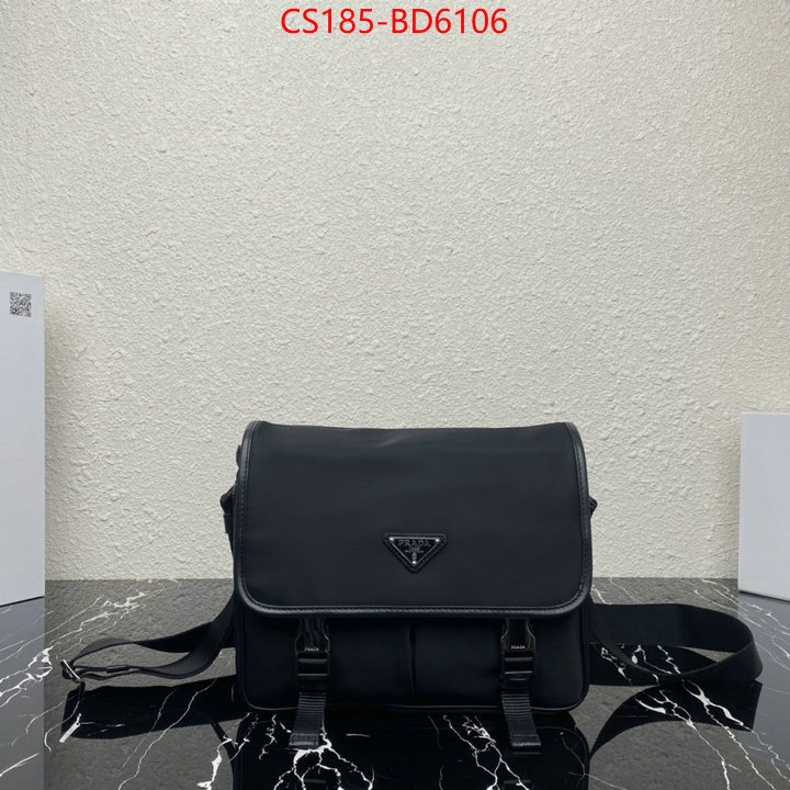 Prada Bags(TOP)-Diagonal-,ID: BD6106,$: 185USD