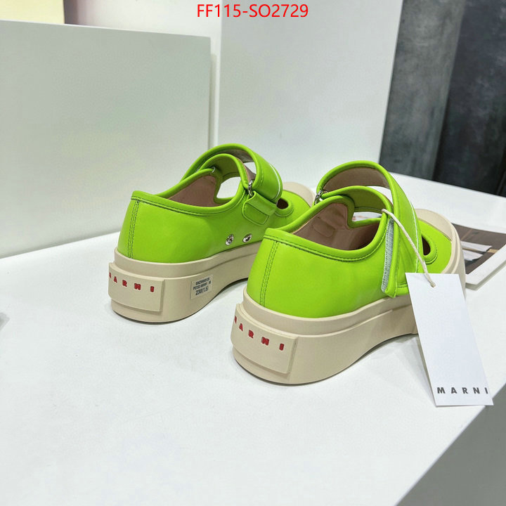 Women Shoes-Marni,top perfect fake , ID: SO2729,$: 115USD