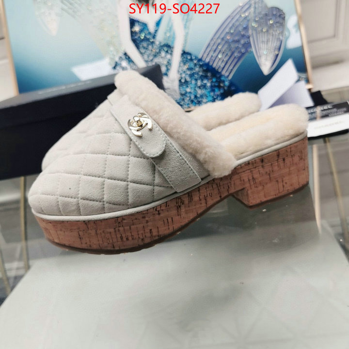 Women Shoes-Chanel,top fake designer , ID: SO4227,$: 119USD