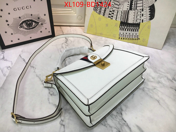 Gucci Bags(4A)-Handbag-,top quality designer replica ,ID: BD1424,$: 109USD