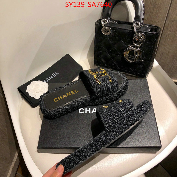 Women Shoes-Chanel,buy replica , ID: SA7640,$: 139USD