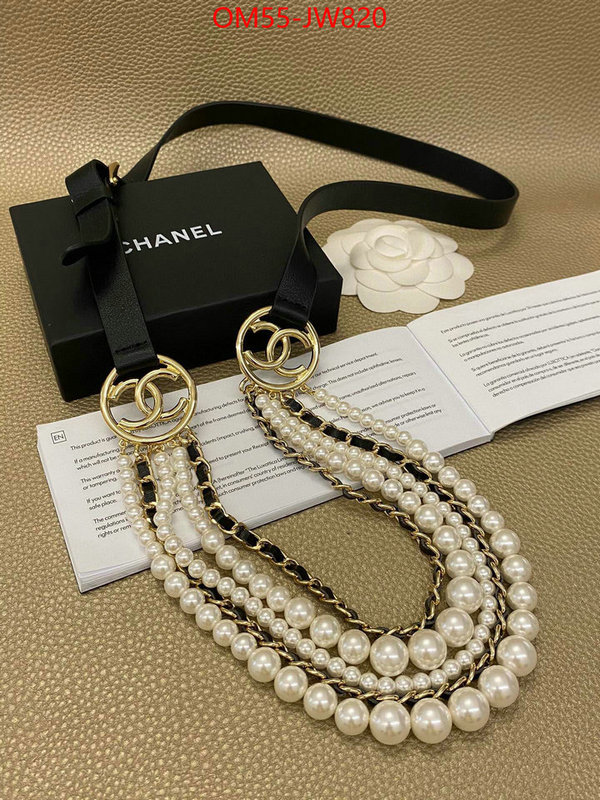 Belts-Chanel,shop cheap high quality 1:1 replica , ID: JW820,$: 55USD