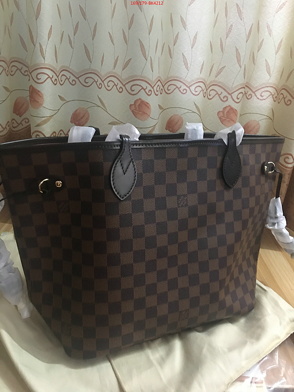 LV Bags(TOP)-Neverfull-,ID: BK4212,