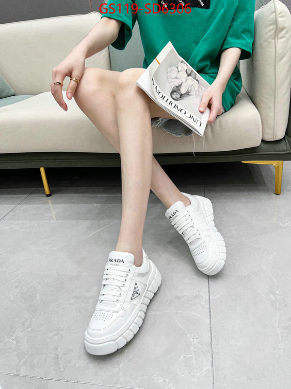 Women Shoes-Prada,wholesale imitation designer replicas , ID: SD6306,$: 119USD