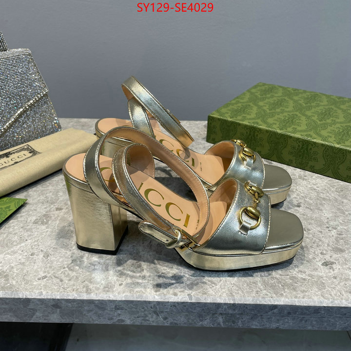 Women Shoes-Gucci,luxury fashion replica designers , ID: SE4029,$: 129USD