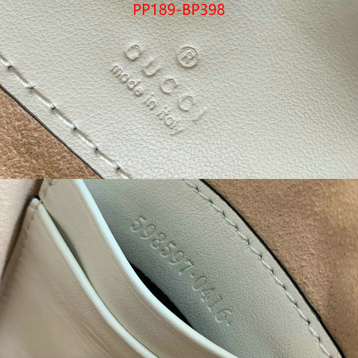 Gucci Bags(TOP)-Marmont,ID: BP398,$:189USD