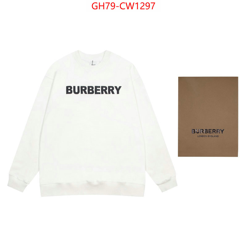 Clothing-Burberry,top sale , ID: CW1297,$: 79USD