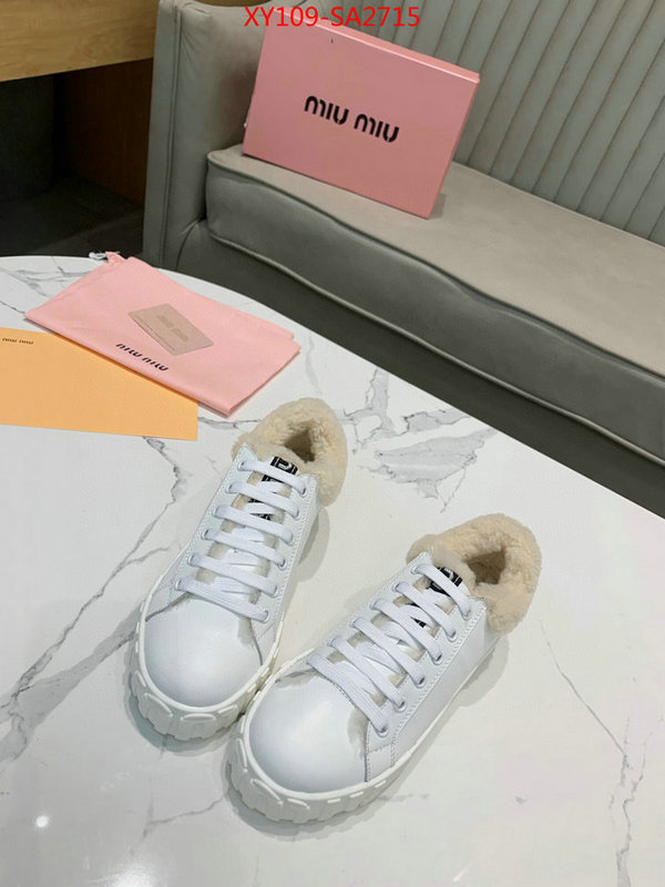 Women Shoes-Miu Miu,for sale cheap now ,copy aaaaa , ID:SA2715,$: 109USD