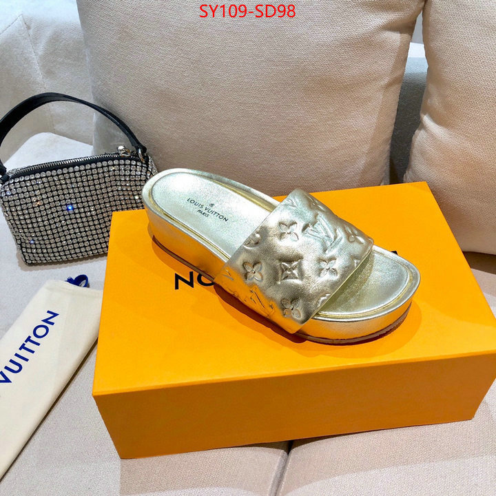 Women Shoes-LV,1:1 replica wholesale , ID: SD98,$: 109USD