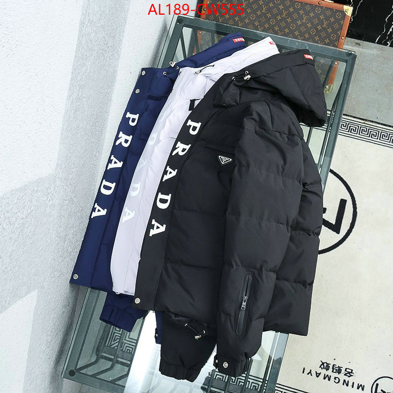 Down jacket Men-Prada,first top , ID: CW555,$: 189USD