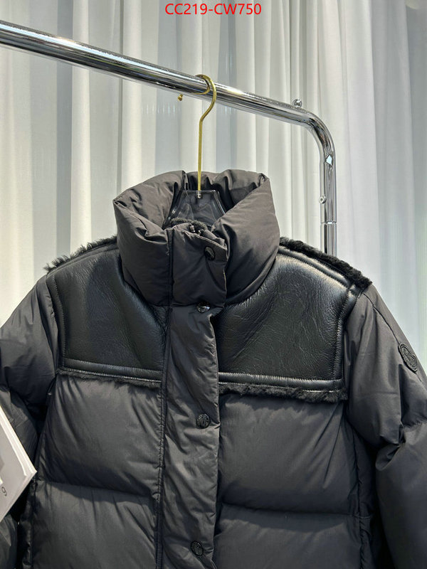 Down jacket Women-Moncler,2023 replica wholesale cheap sales online , ID: CW750,$: 219USD