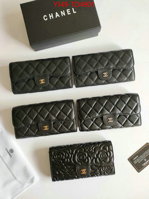 Chanel Bags(4A)-Wallet-,ID: TD4901,$: 49USD