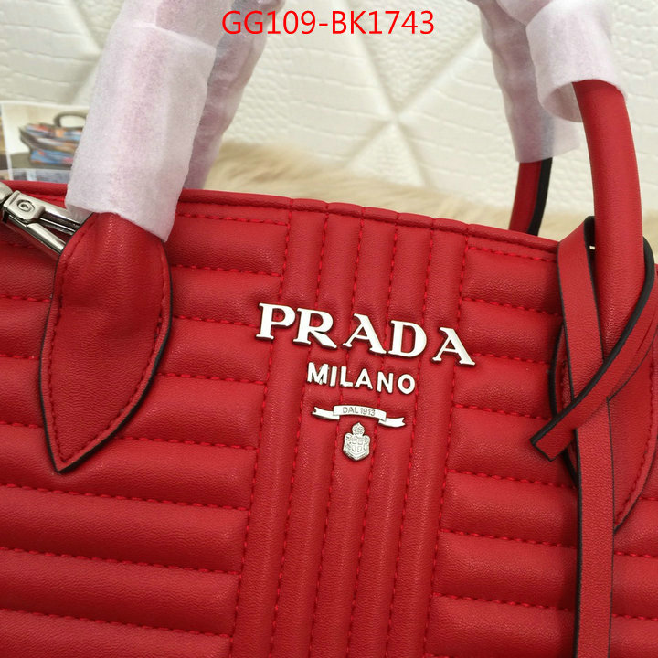 Prada Bags(4A)-Handbag-,ID: BK1743,$:109USD