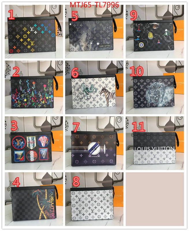 LV Bags(4A)-Wallet,ID: TL7996,$: 65USD