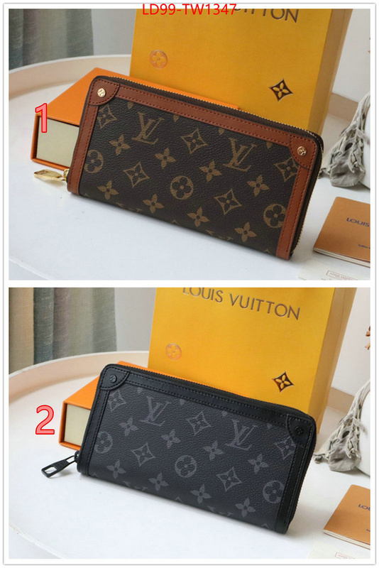 LV Bags(TOP)-Wallet,ID: TW1347,$: 99USD