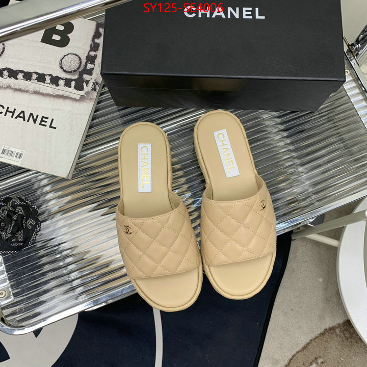 Women Shoes-Chanel,where should i buy replica , ID: SE4006,$: 125USD